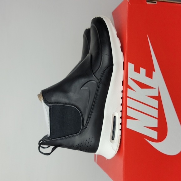 Nike Air Max Thea Mid Black Cream Women's Shoes Boots - Picture 3 of 6